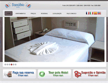 Tablet Screenshot of hoteldanubio-pa.com.br